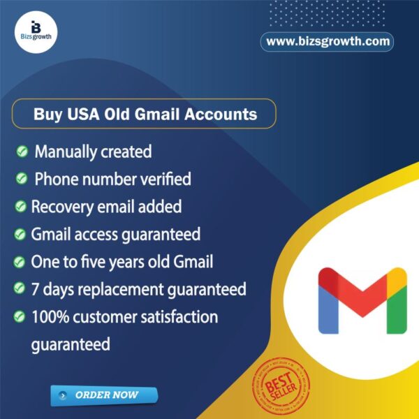 Buy Old Gmail Accounts USA